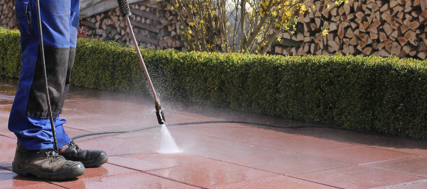 Maintain Your Office’s Exterior with Pressure Cleaning