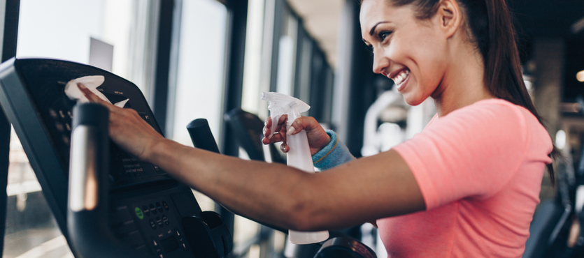 Healthy Cleaning Habits For Gym