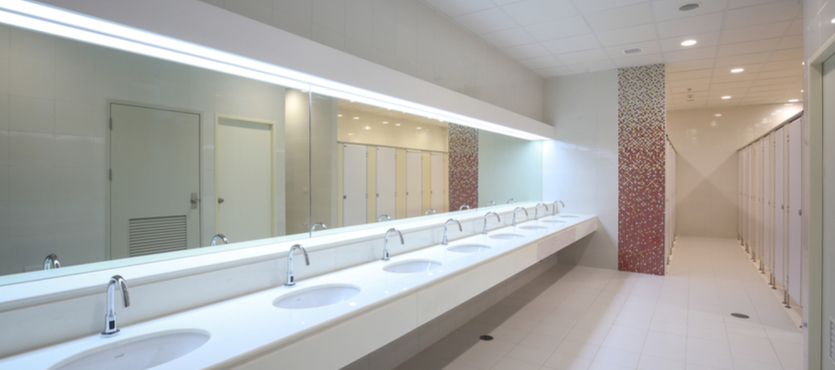 Is your office bathroom really clean?