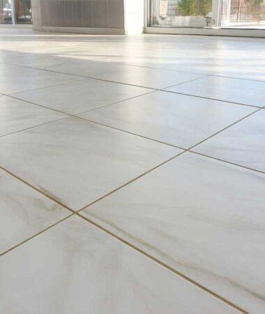 Clean ceramic tile floor from a commercial tile and grout cleaner in Fort Lauderdale